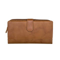 Leather Smartphone Wallet-Antique Saddle