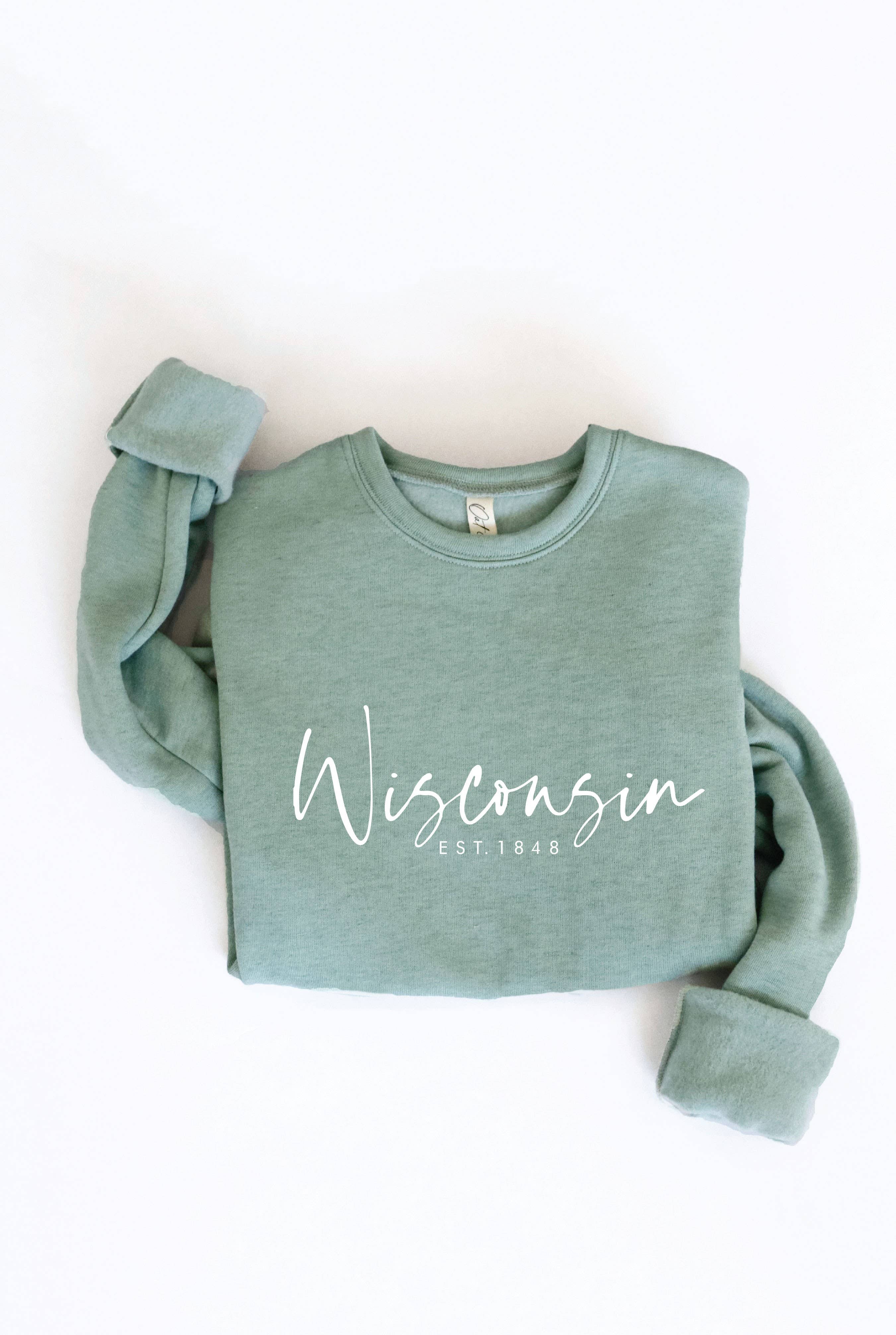 WISCONSIN EST. 1848 Graphic Sweatshirt