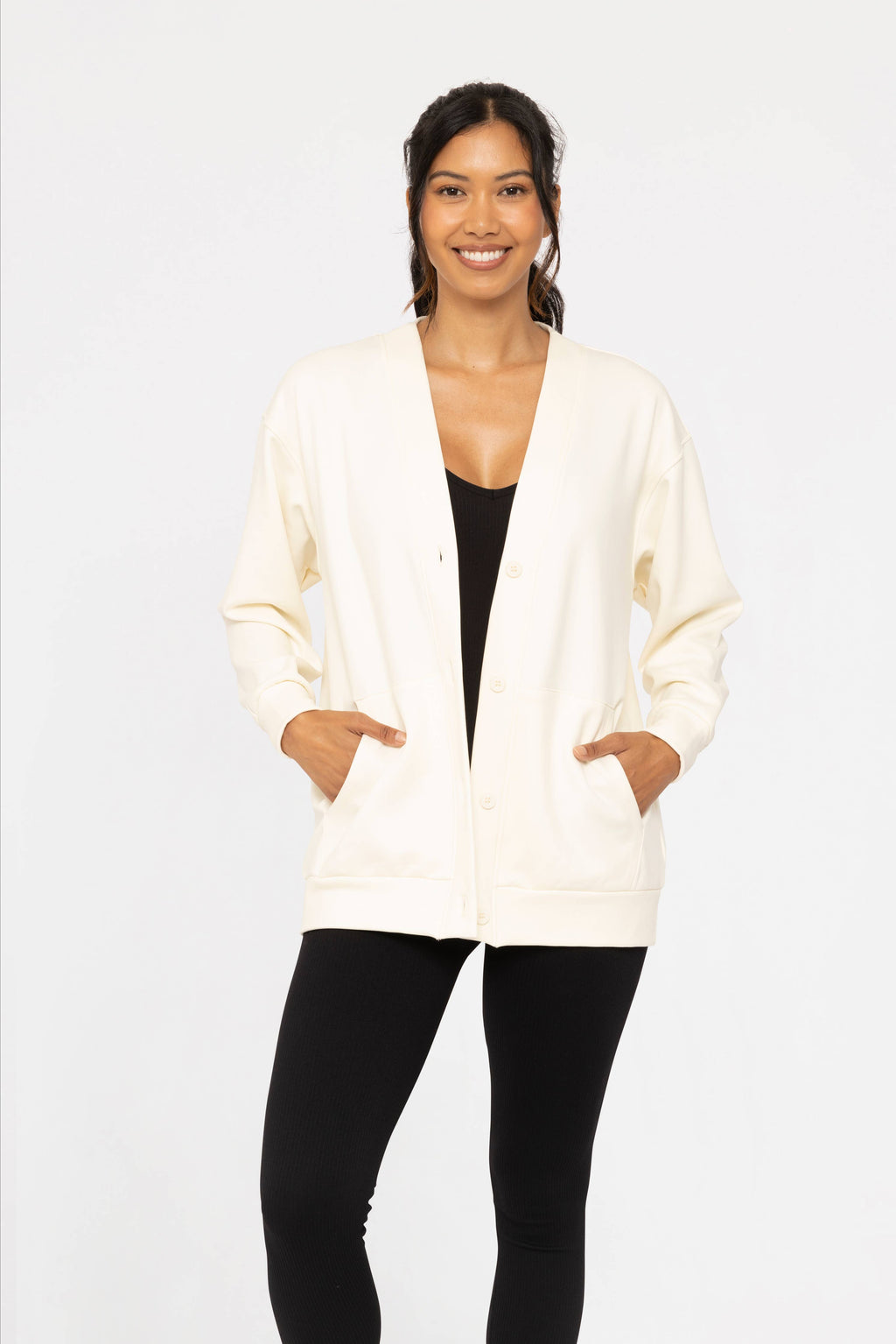 Elevated Button Down Cardigan