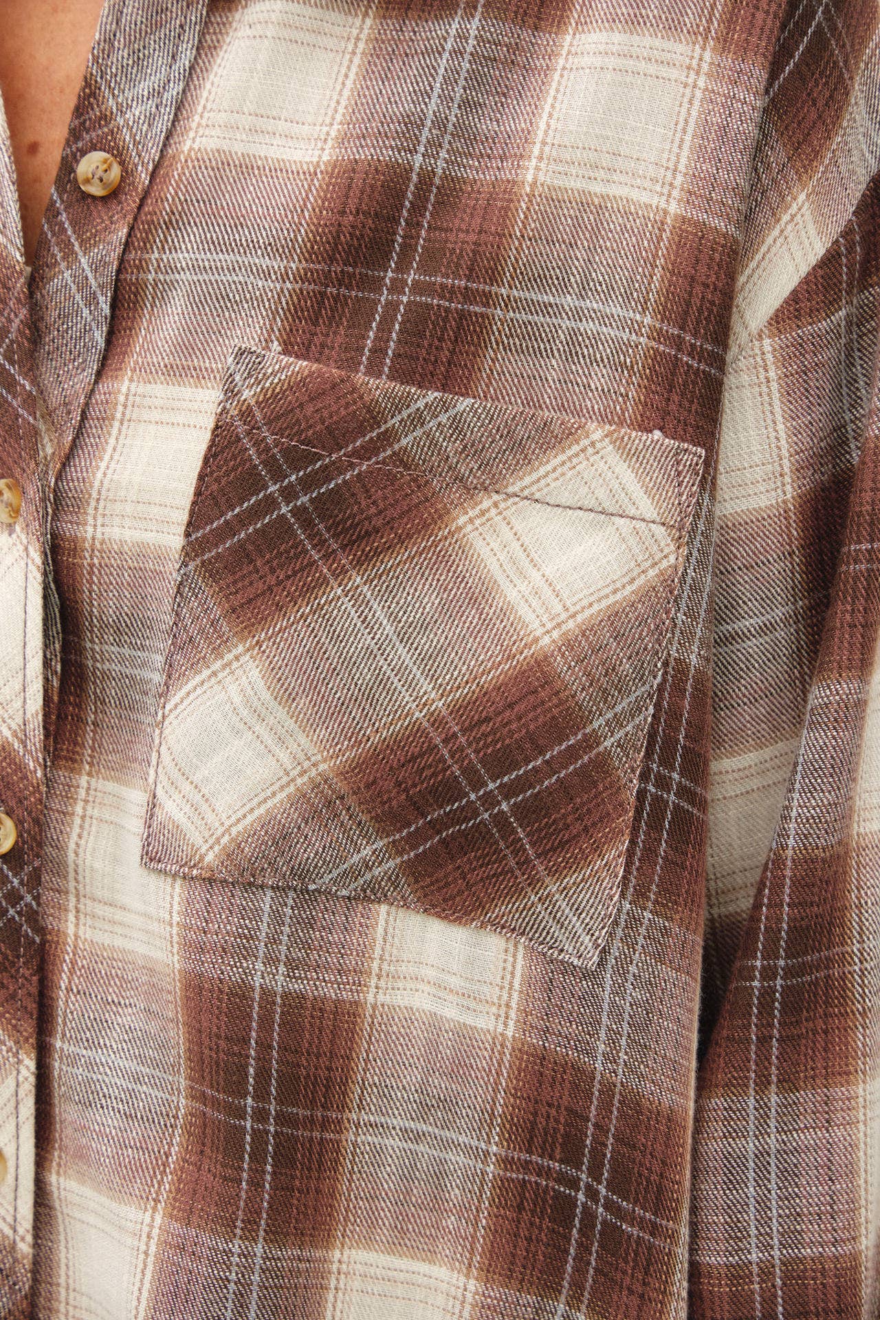 PLAID FLANNEL SHIRT