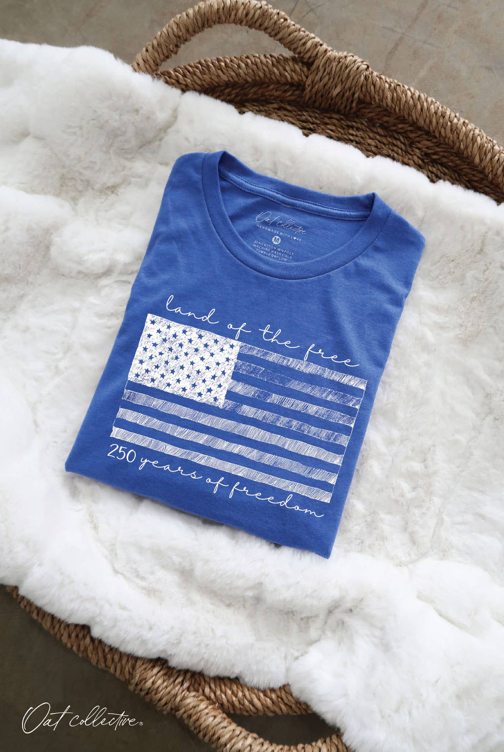 LAND OF THE FREE 250 YEAR OF FREEDOM Graphic T-shirt