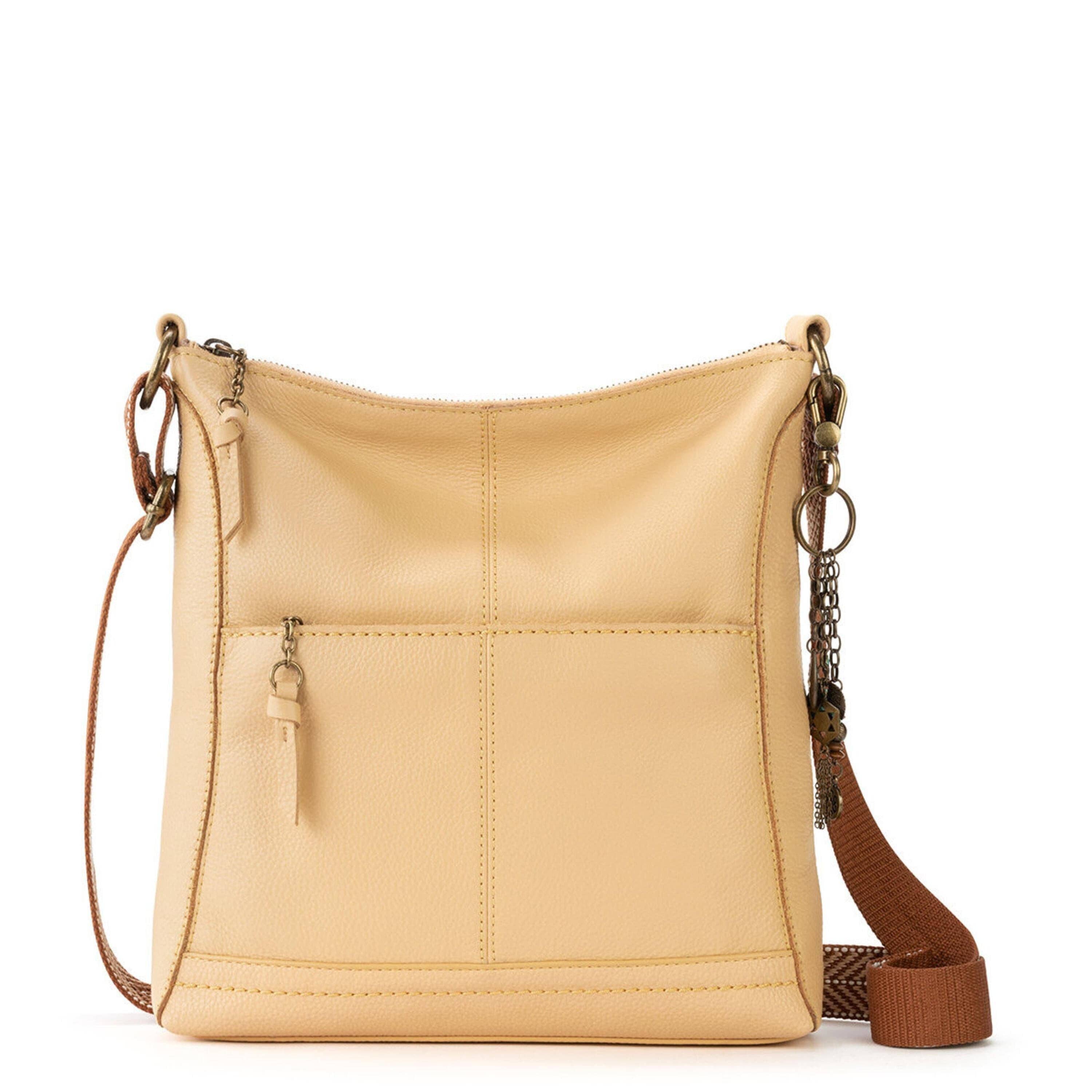 Lucia Crossbody - Leather - Buttercup