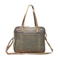 Bycycle Print Messenger Bag