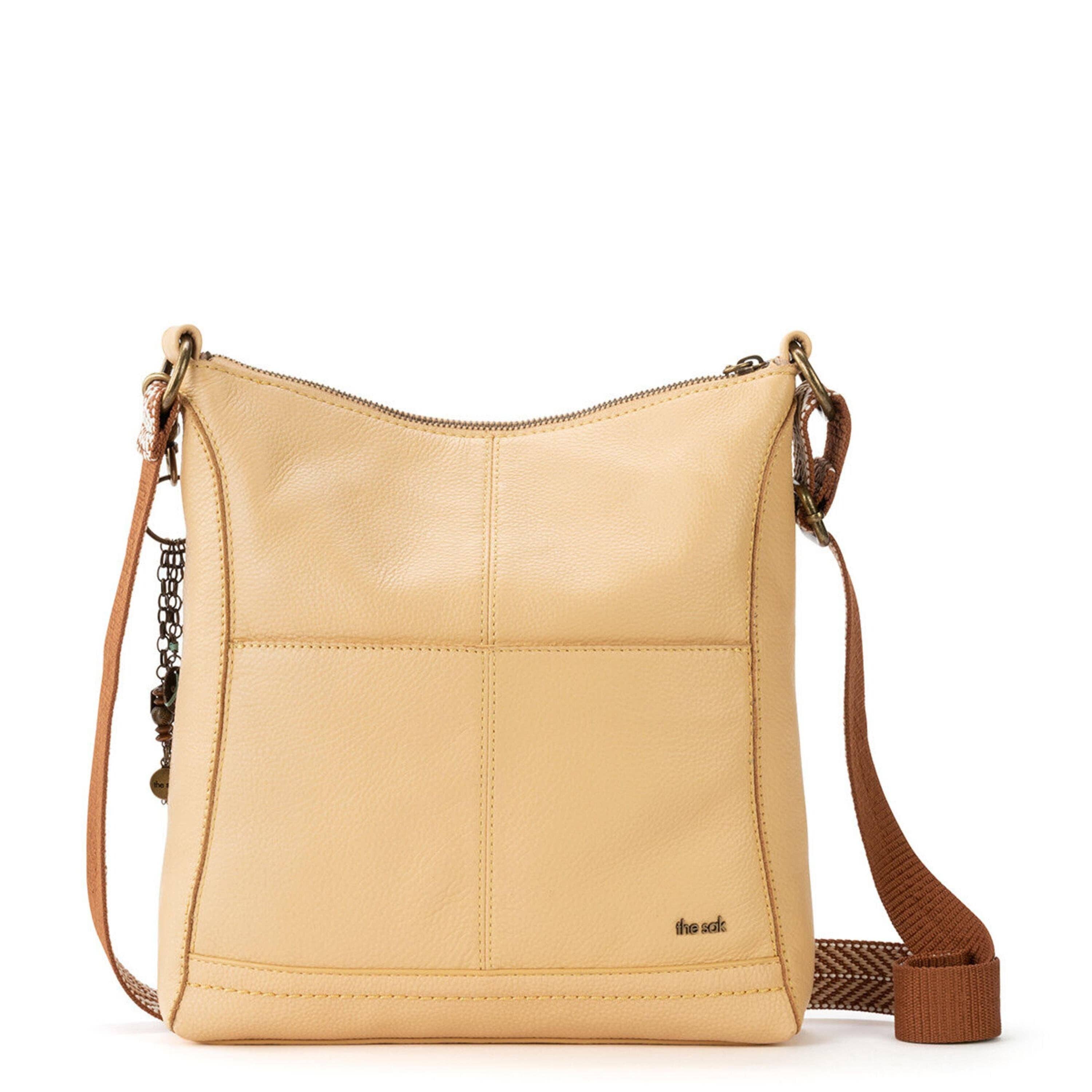 Lucia Crossbody - Leather - Buttercup