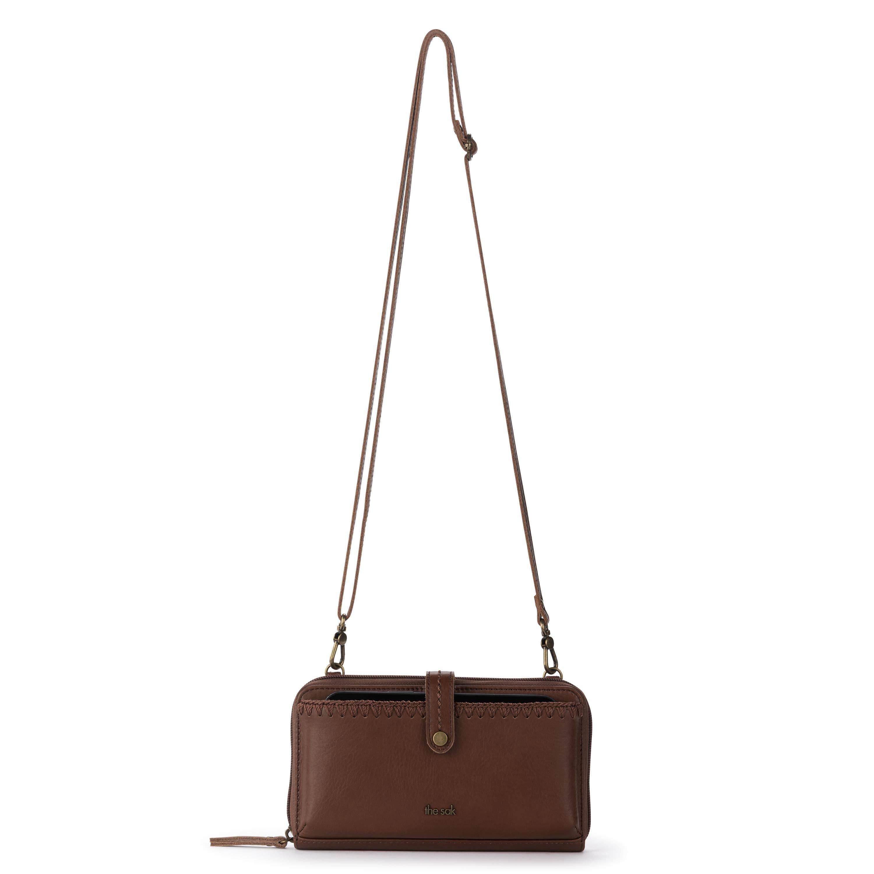 Iris Smartphone Wallet - Leather - Whiskey