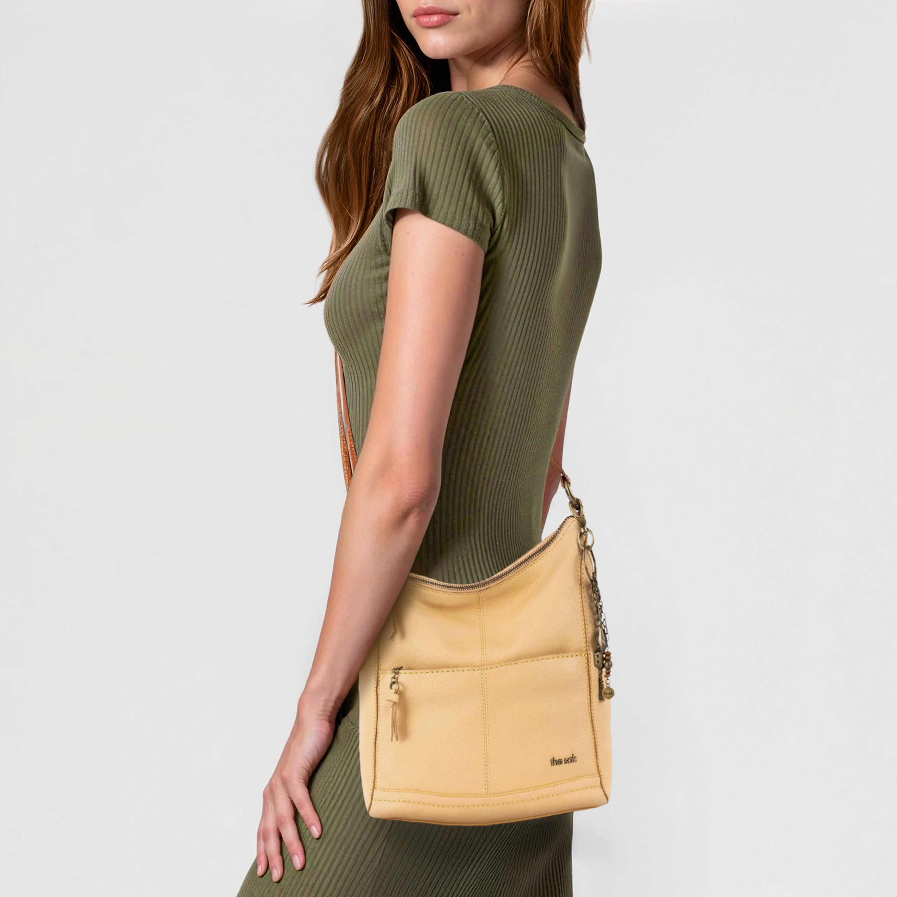 Lucia Crossbody - Leather - Buttercup