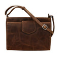 Leather Medium Organizer Crossbody