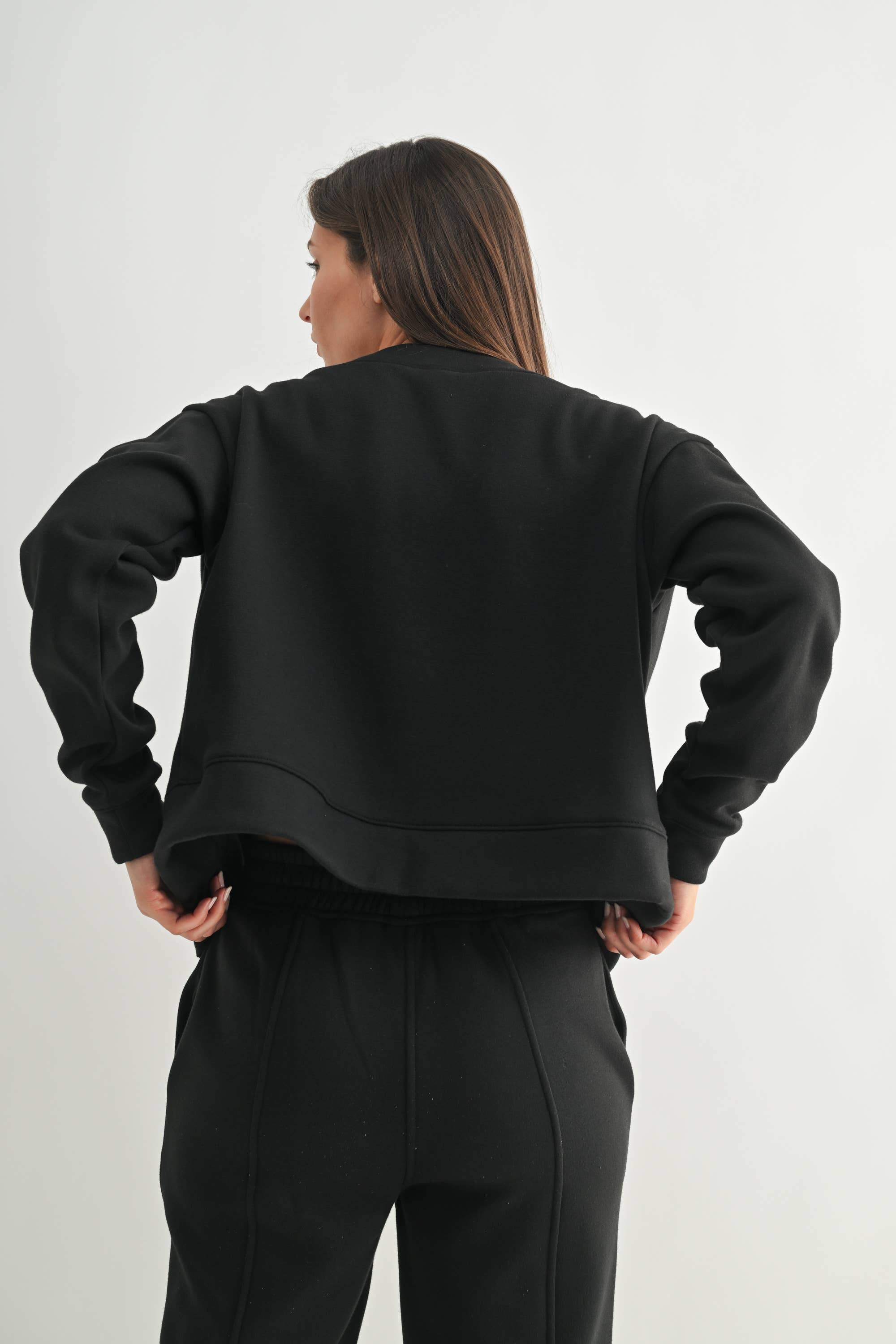 Brushed Interior Cardigan
