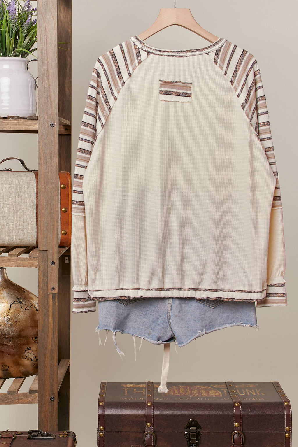 DrawFit Striped Top