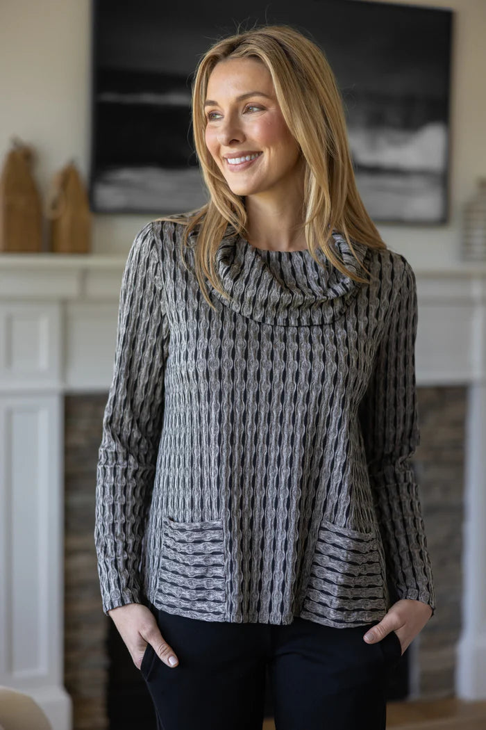 Habitat: Newport Knit City Cowl Neck Top