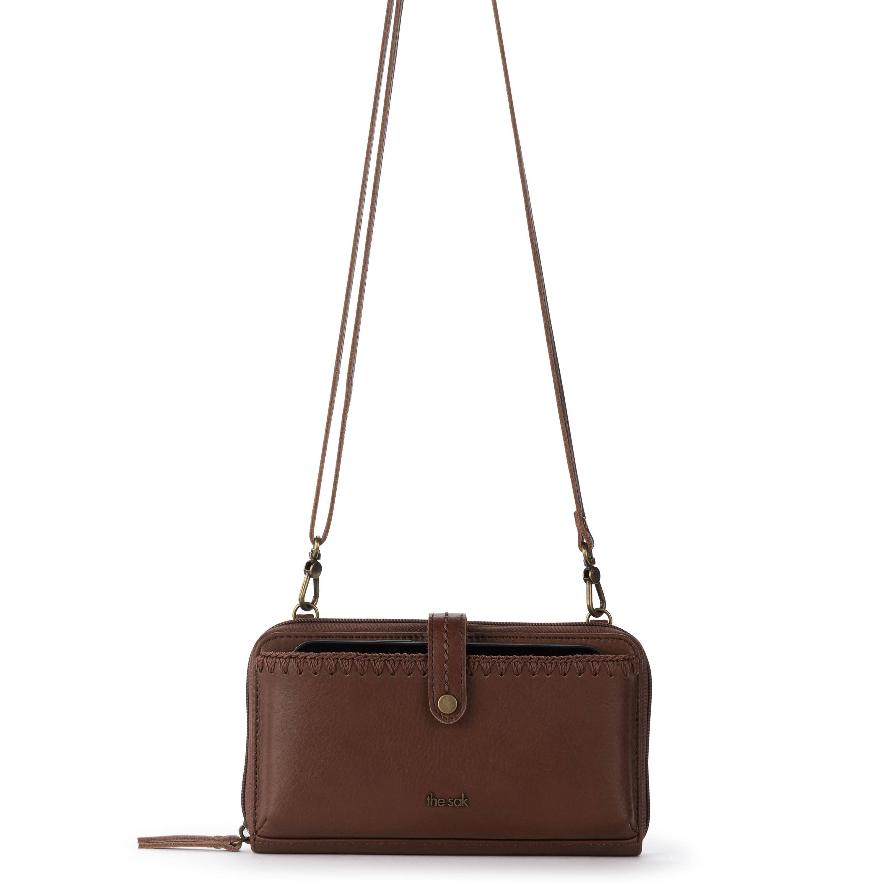 Iris Smartphone Wallet - Leather - Whiskey
