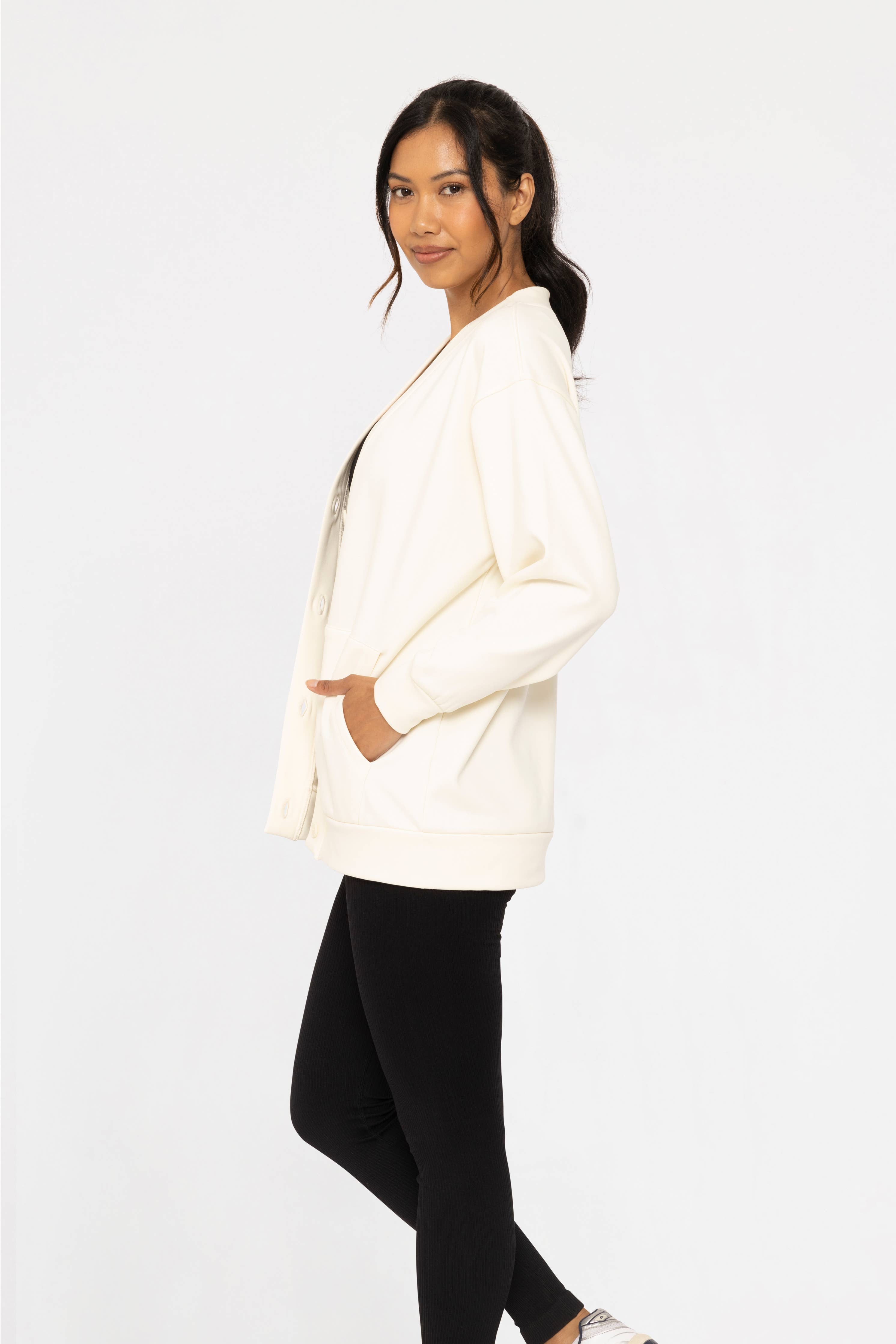 Elevated Button Down Cardigan