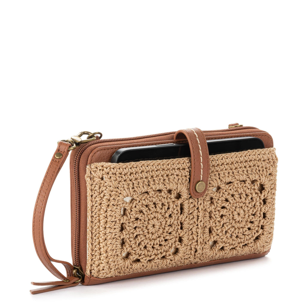 Iris Smartphone Wallet - Leather - Whiskey