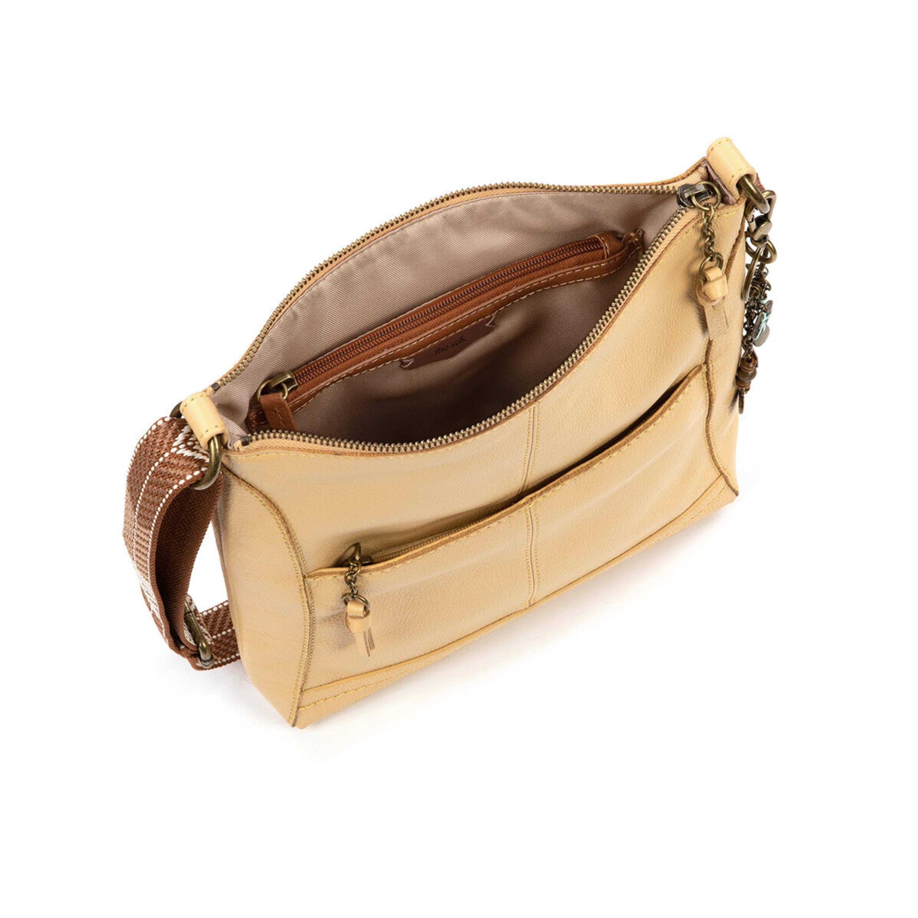 Lucia Crossbody - Leather - Buttercup