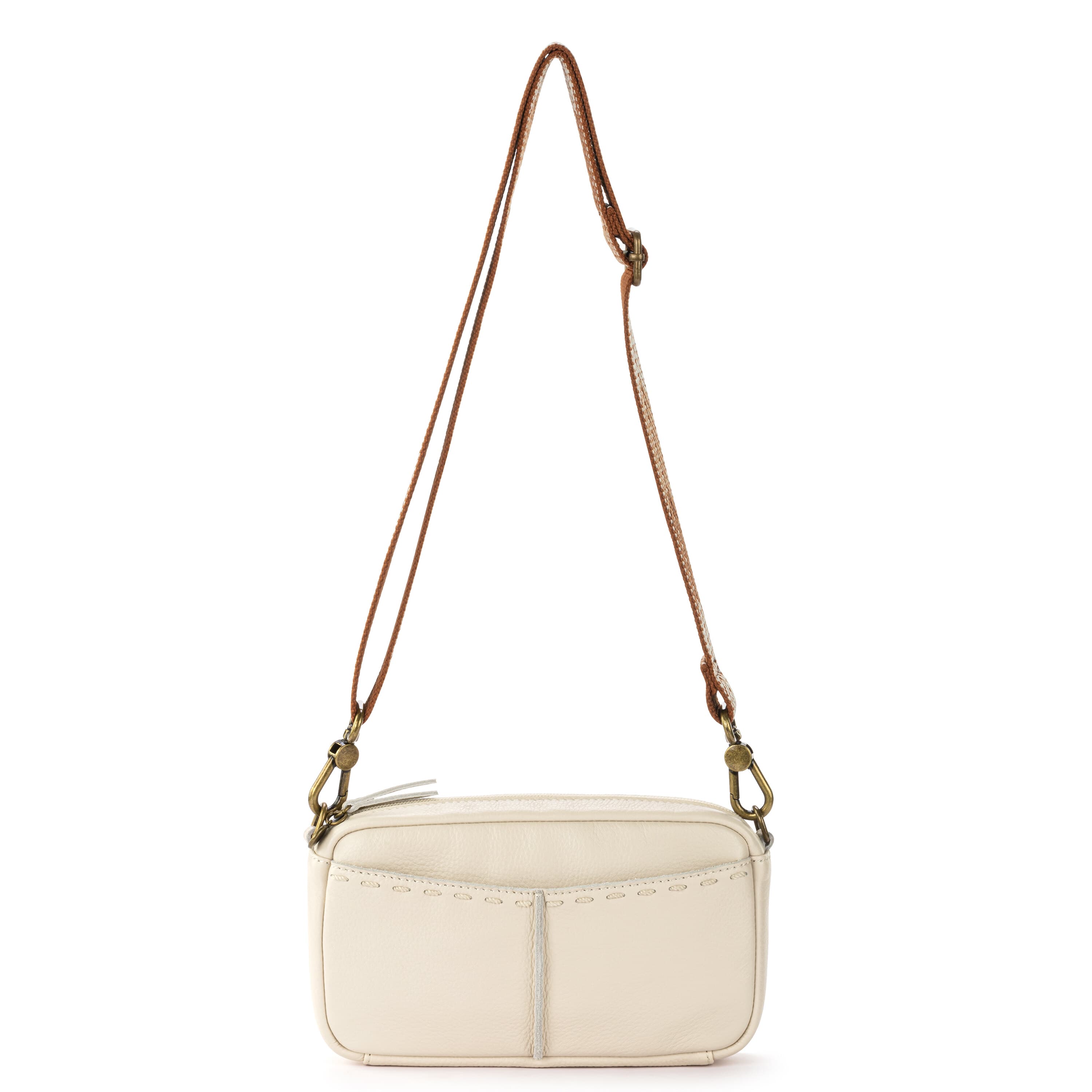 Cora Smartphone Crossbody - Leather - Stone