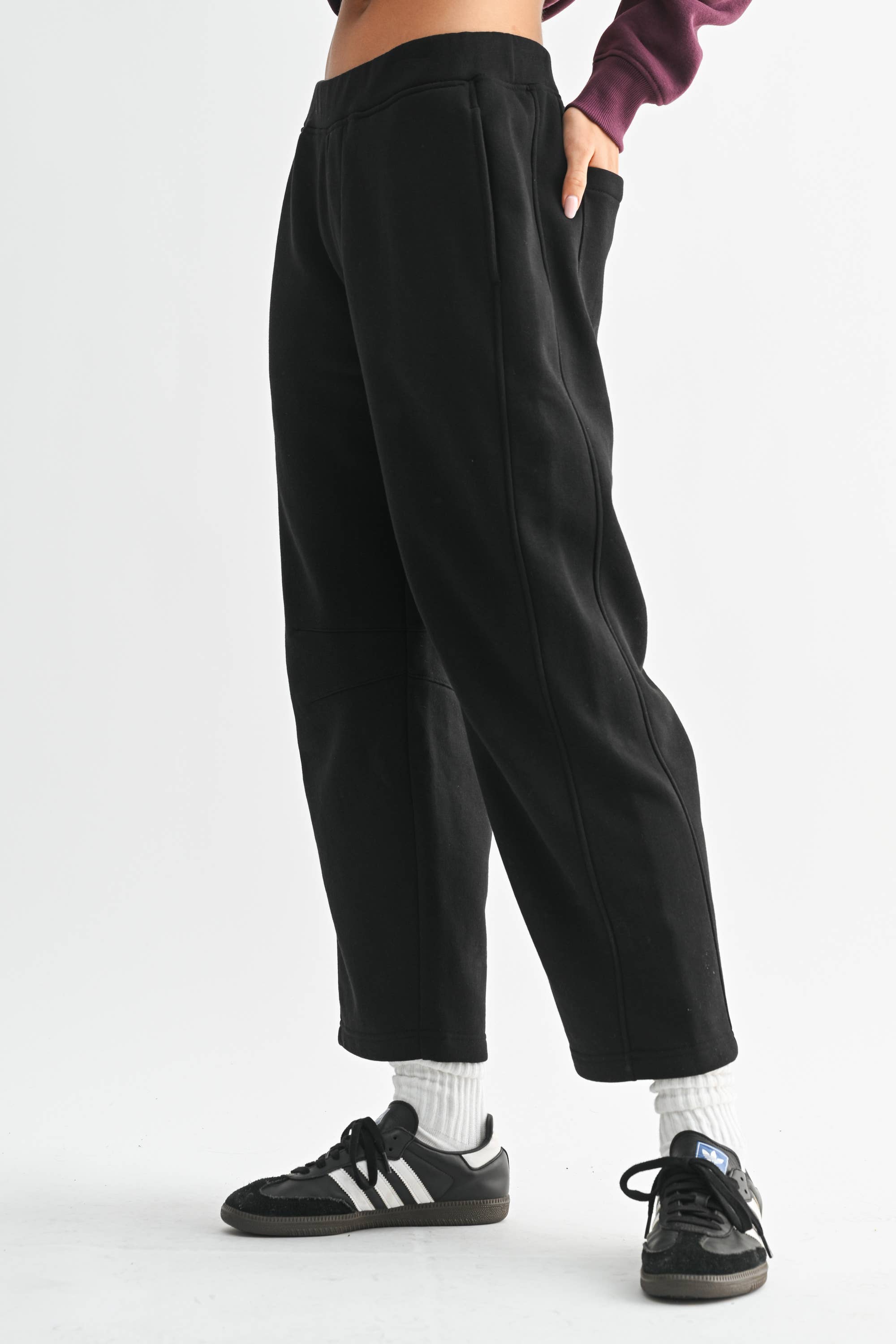 Off-Duty Wide Leg Lounge Pants