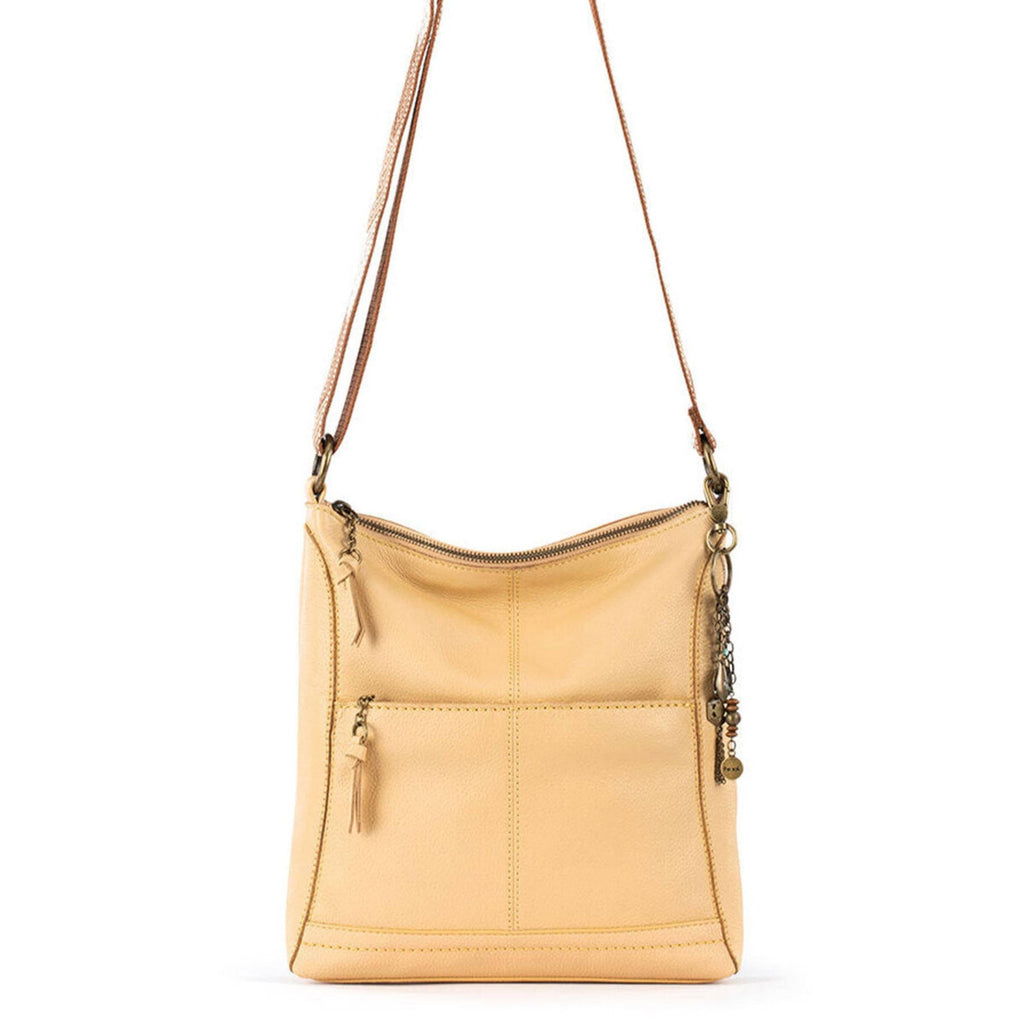 Lucia Crossbody - Leather - Buttercup