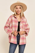 LONG SLEEVE PLAID BUTTON DOWN SHIRT