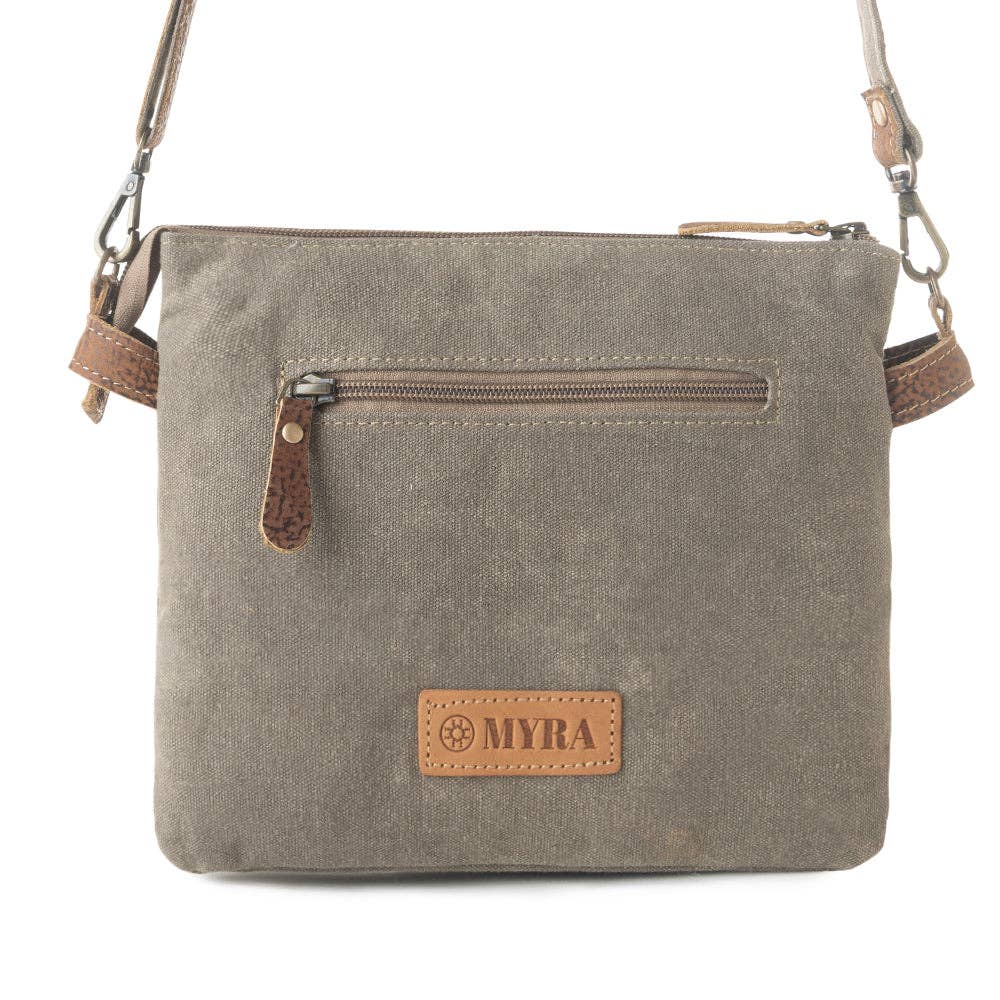 Inkwild Vintage Crossbody Bag for Women in rust with fringe detail