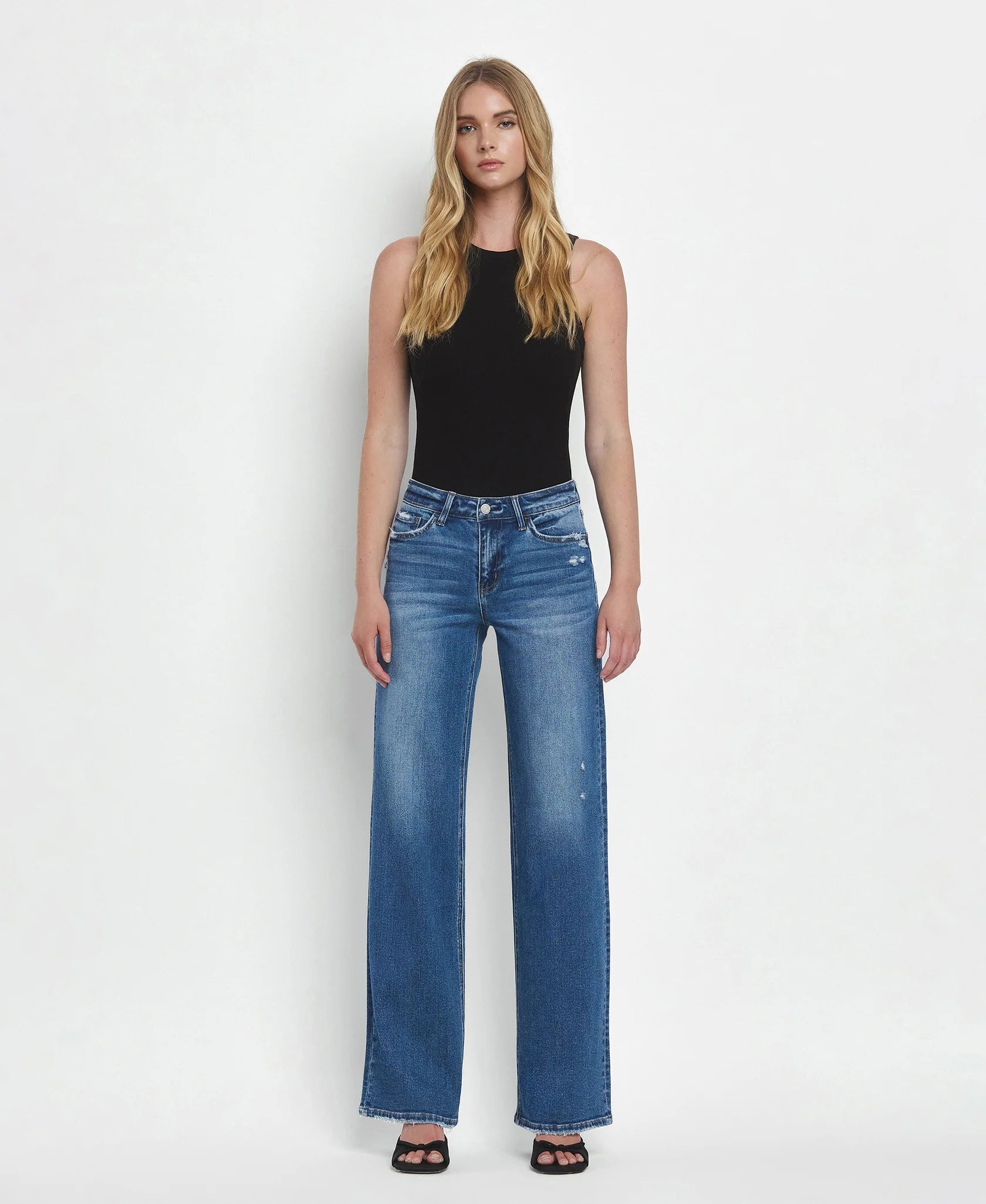 Vervet Jeans - Mid Rise Wide