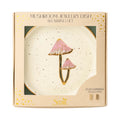 Scout: Jewelry Dish & Stud Earring Set - Mushroom/Oatmeal