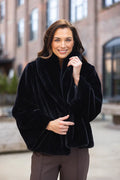 Olivia: Faux Fur Showstopper Jacket