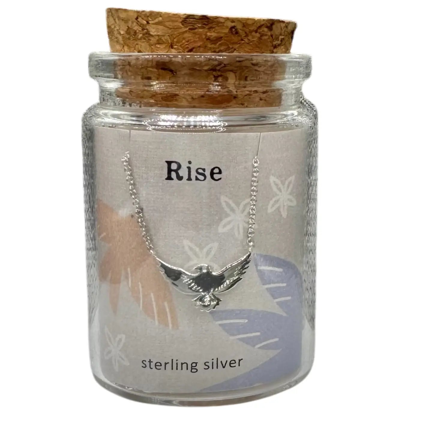 Silver Sparrow: Sterling Silver Bird Necklace