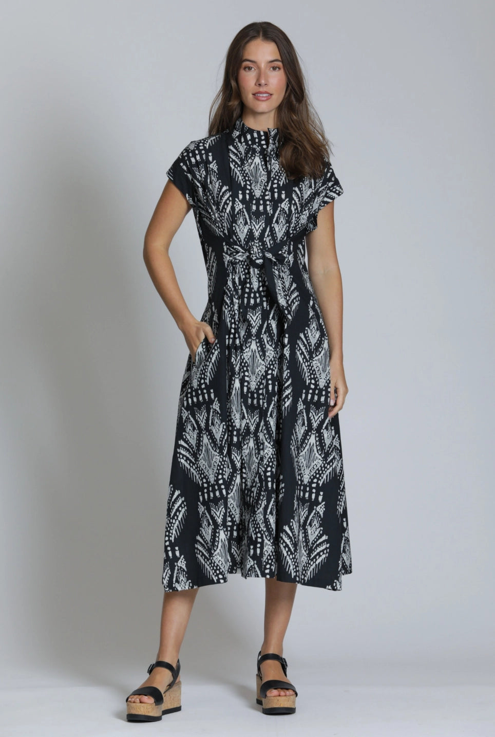 APNY: TIE FRONT DRESS