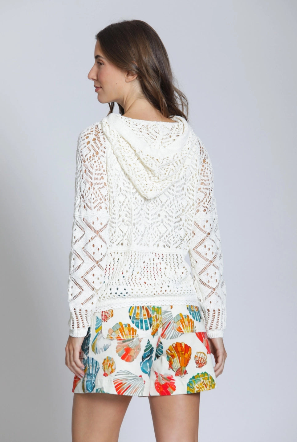 APNY: Crochet Hooded Sweater