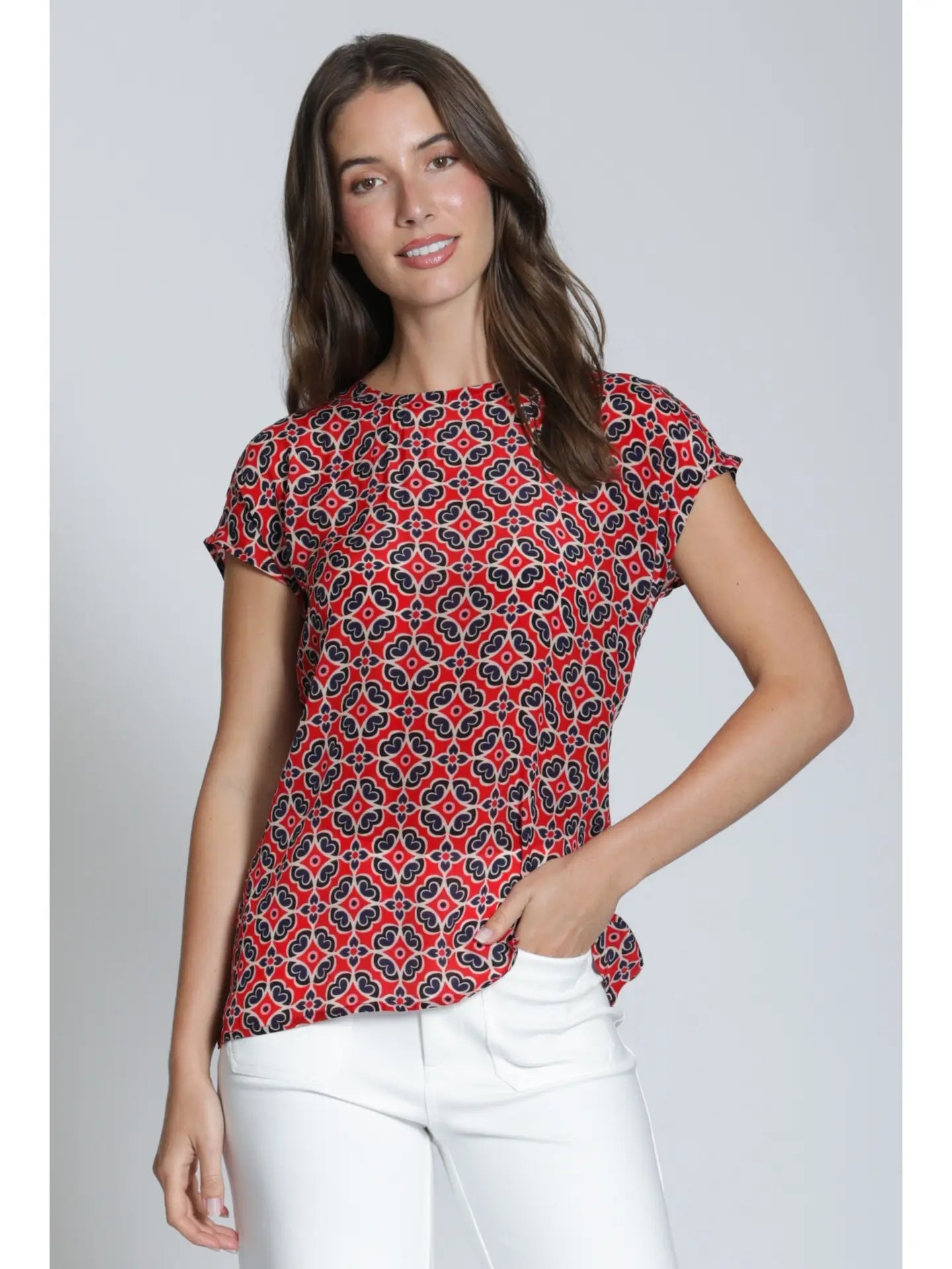 APNY: CAP SLEEVE SHELL
