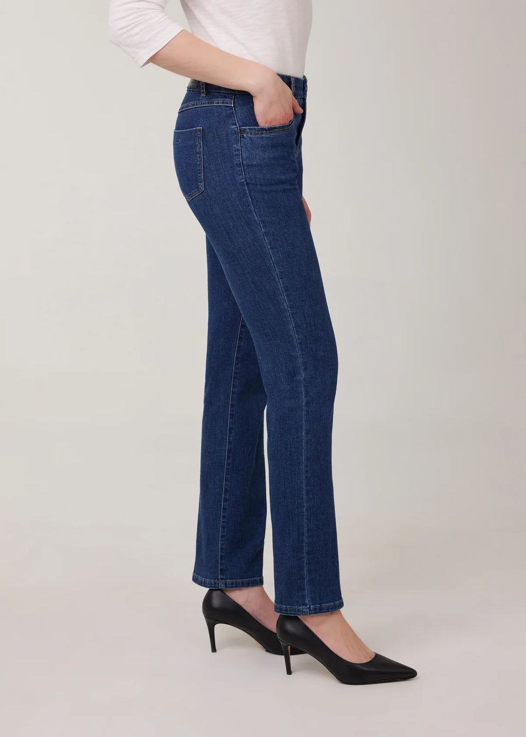 French Dressing Jeans: Christina Straight Leg Denim