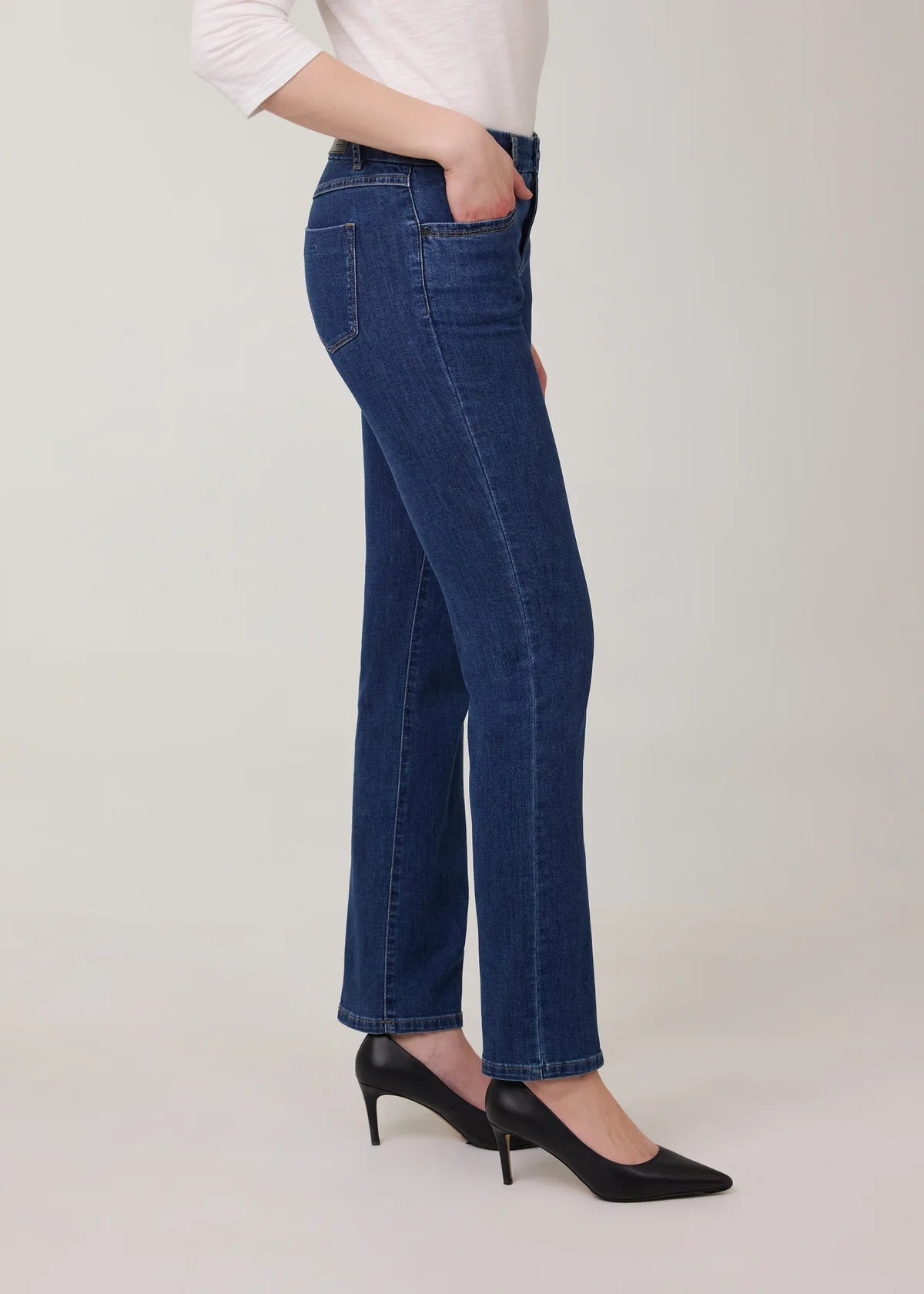 French Dressing Jeans: Christina Straight Leg Denim