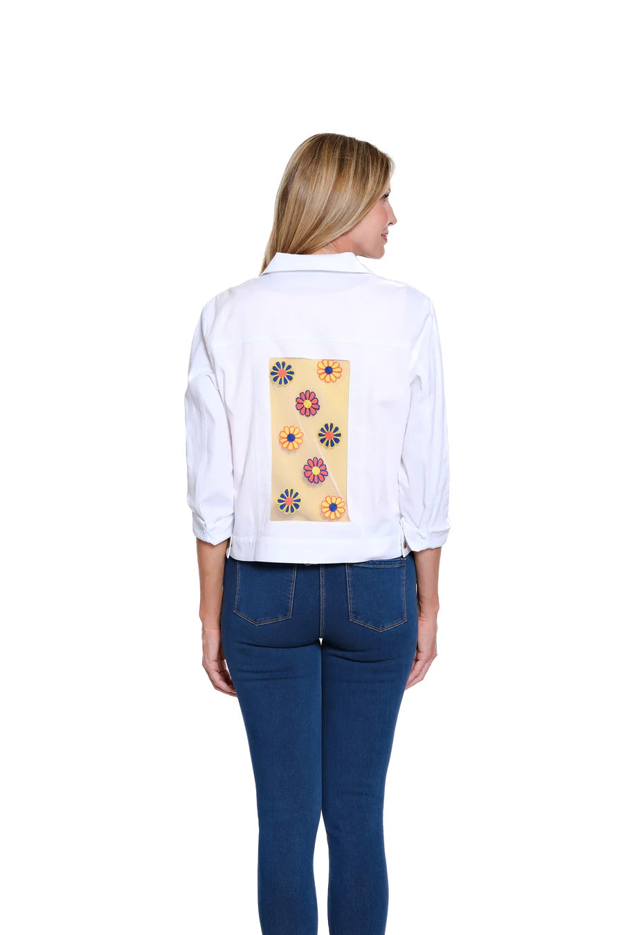 Embroidered Twill Jacket