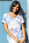 Escape: Peruvian Cotton Ocean Marble Tee
