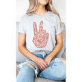 Retro Peace Love and Kindness Graphic Tee