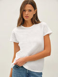 Garment Dyed Cotton Slub Tee