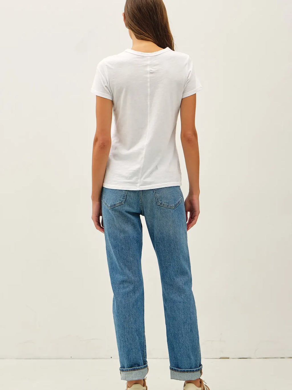 Garment Dyed Cotton Slub Tee