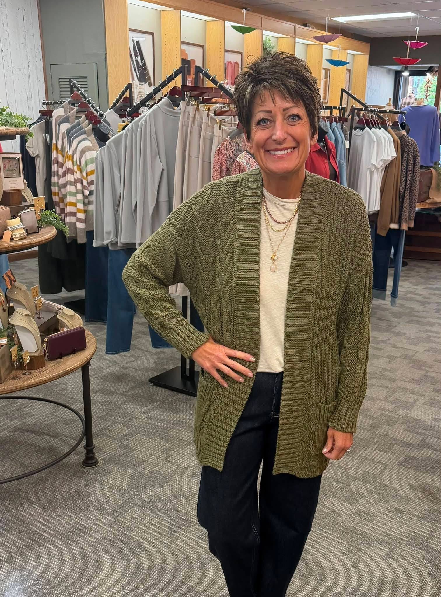 Cardigan - Shannon Passero