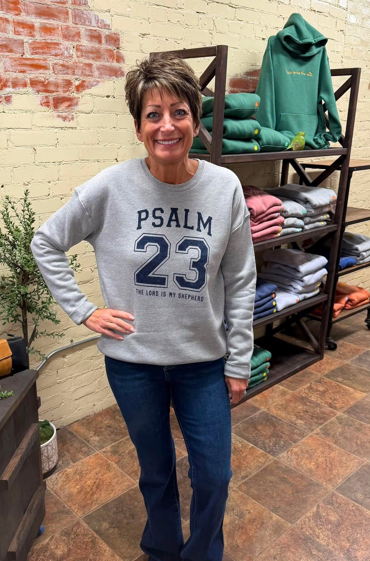 PSALM 23 Graphic Sweatshirt