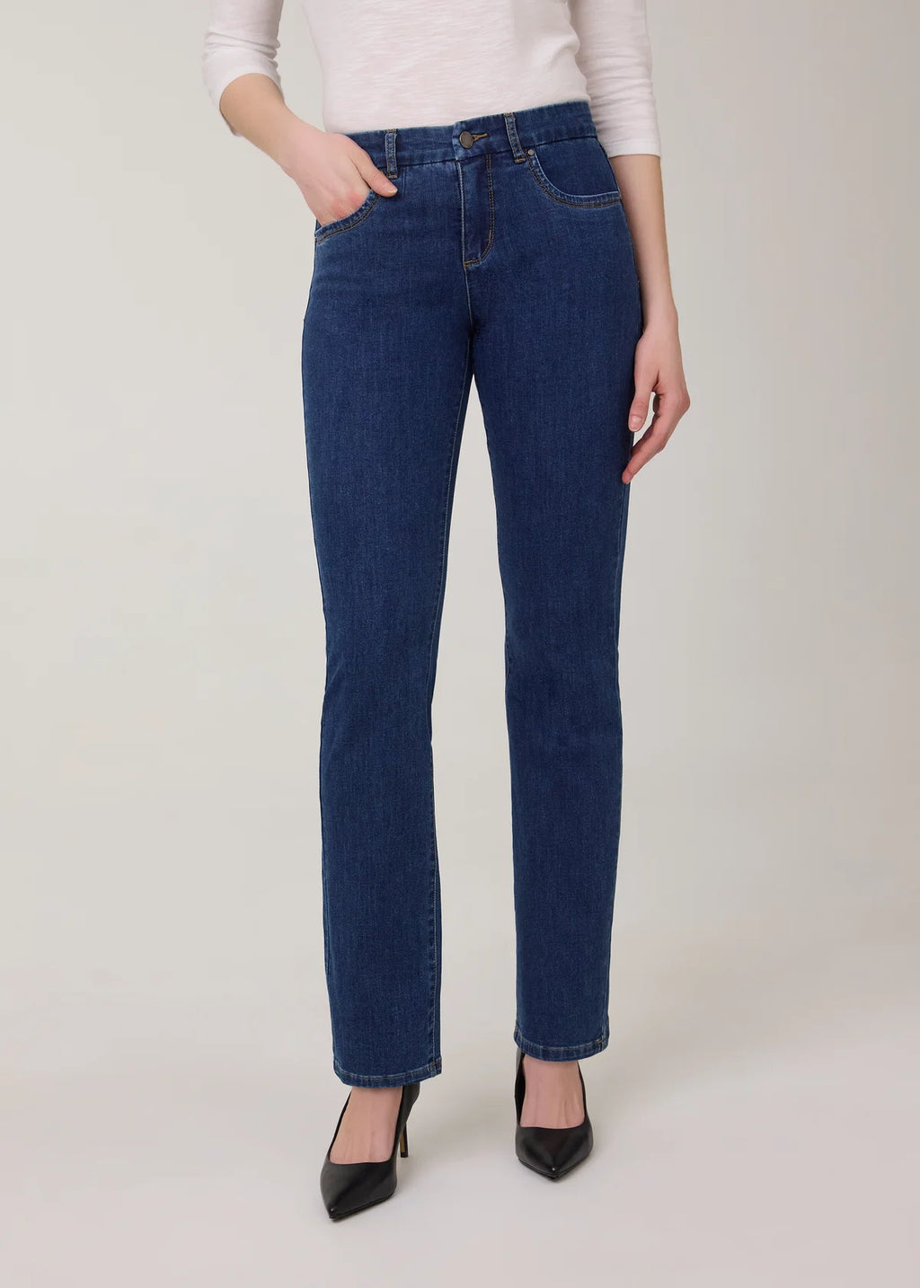 Christina Straight Leg Denim, Delight