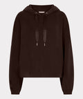 E-MONOGRAM MODAL HOODIE WITH TRIM DETAIL