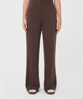 Knit Trousers with Flared Fit