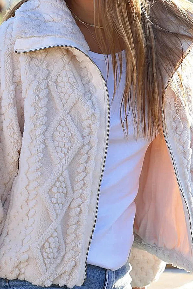 So Cozy Cable Jacket