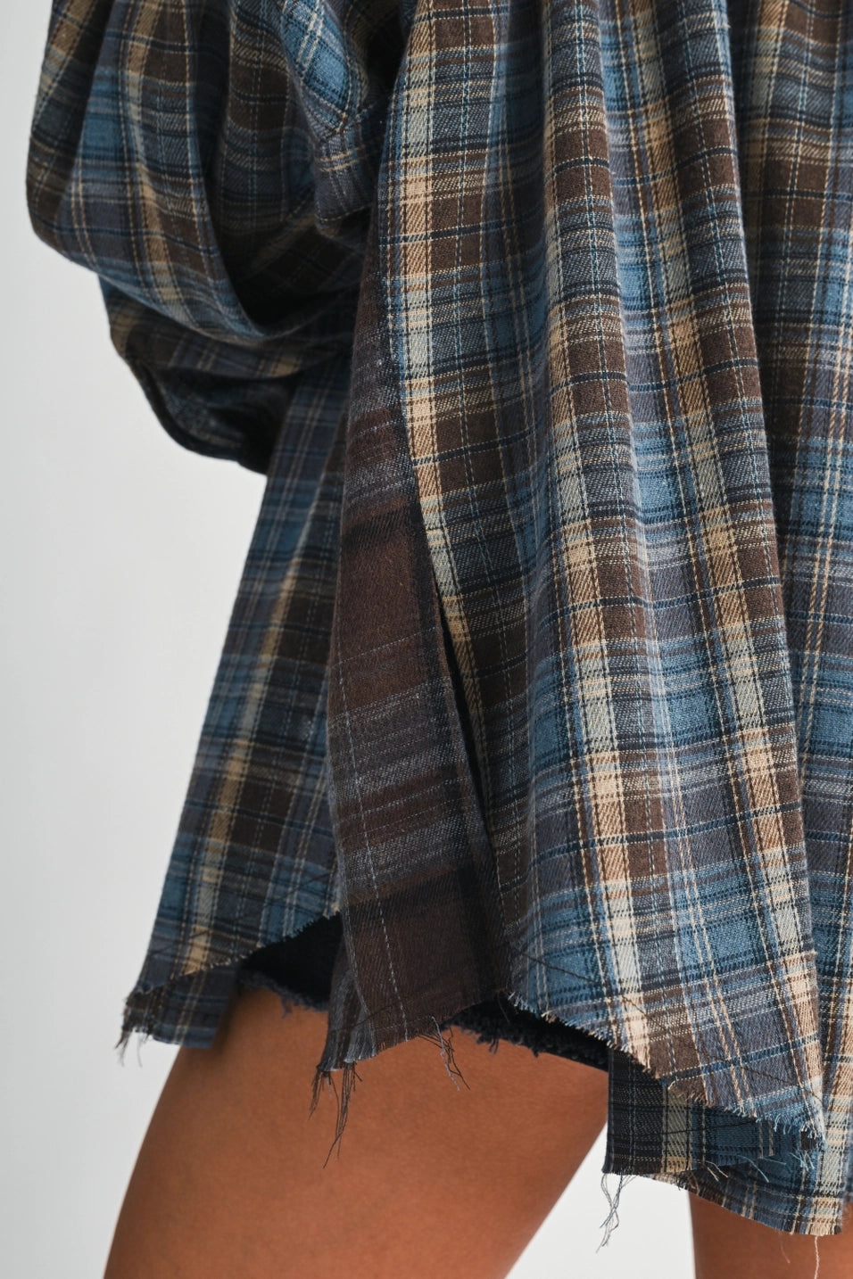 Kambrie Plaid Flannel Shirt