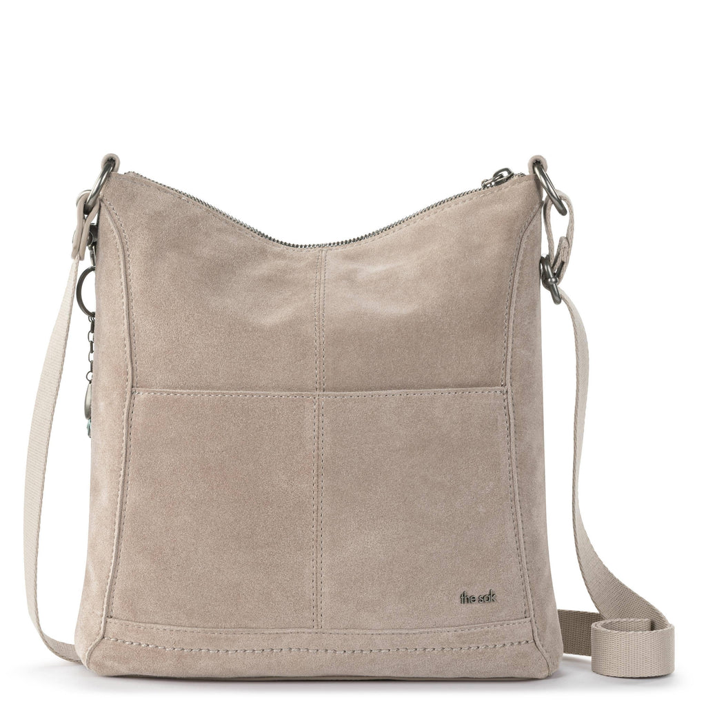 Lucia Crossbody - Leather - Sand Suede