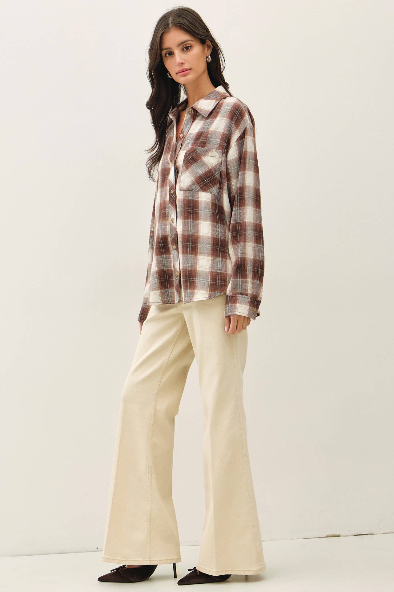 PLAID FLANNEL SHIRT