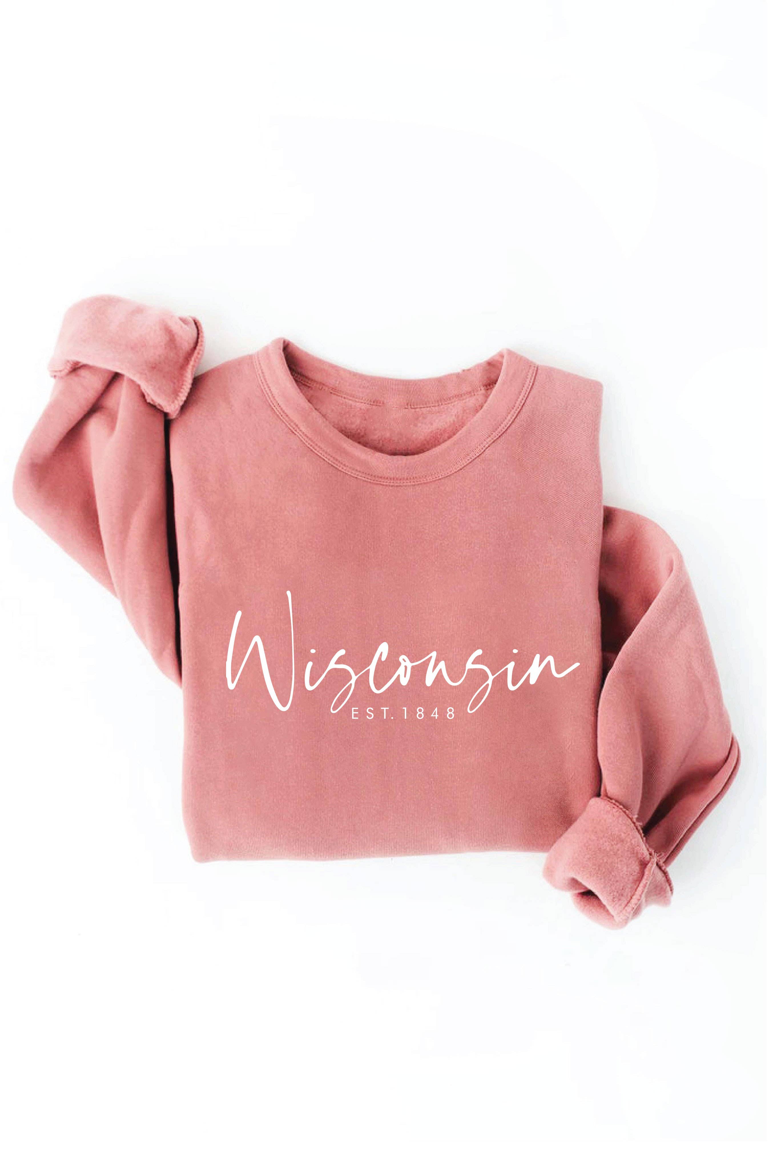 WISCONSIN EST. 1848 Graphic Sweatshirt