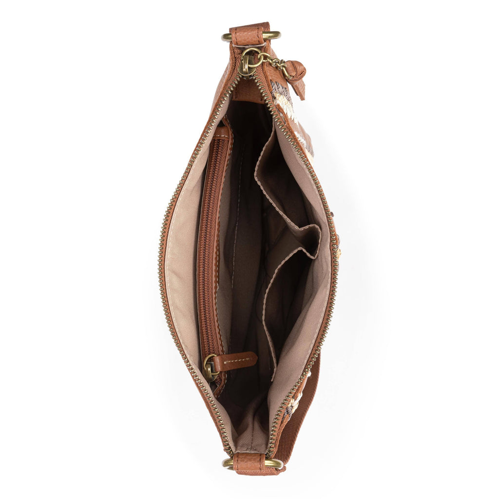 Lucia Crossbody - Leather - Tobacco Neutral Seminyak 1
