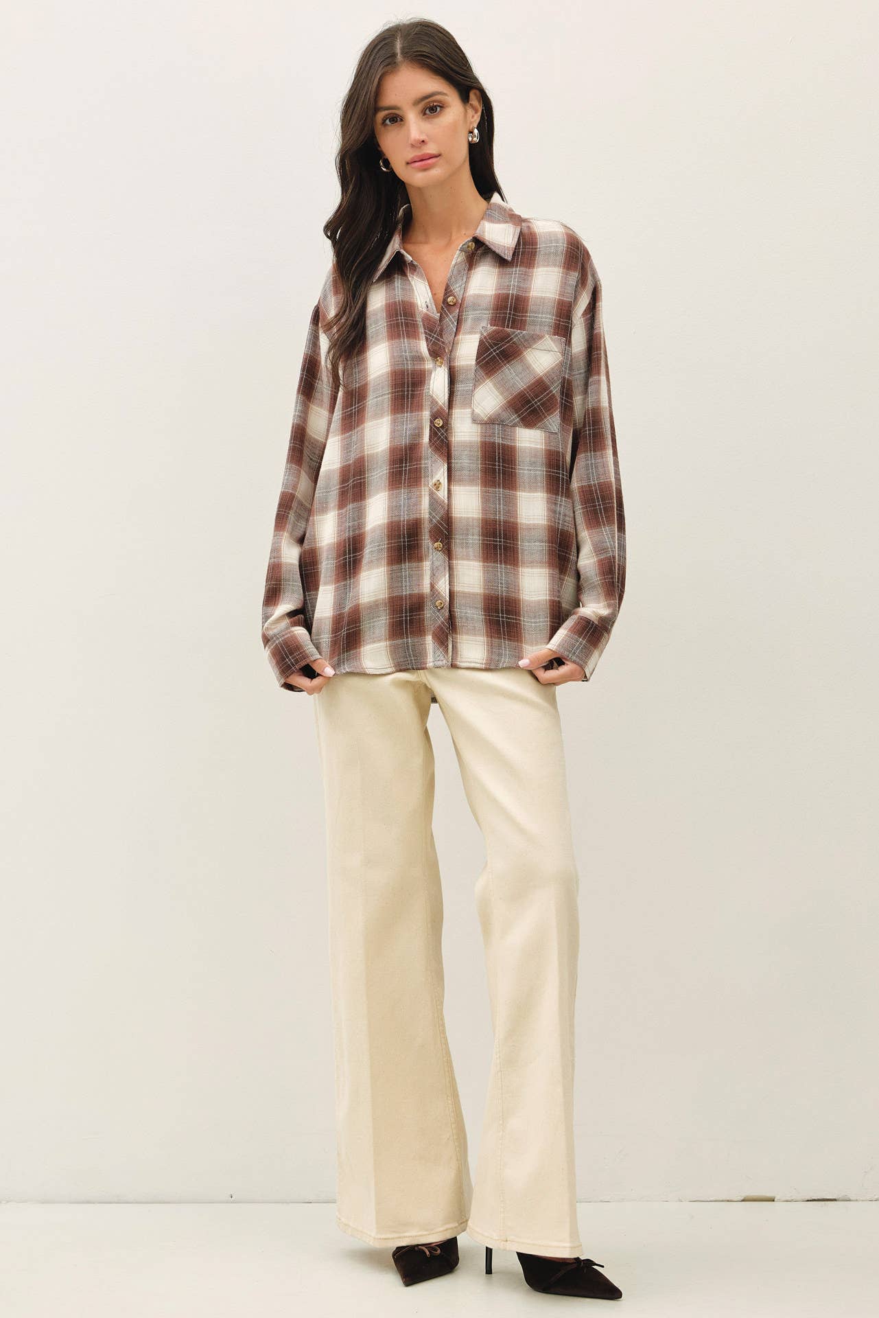 PLAID FLANNEL SHIRT