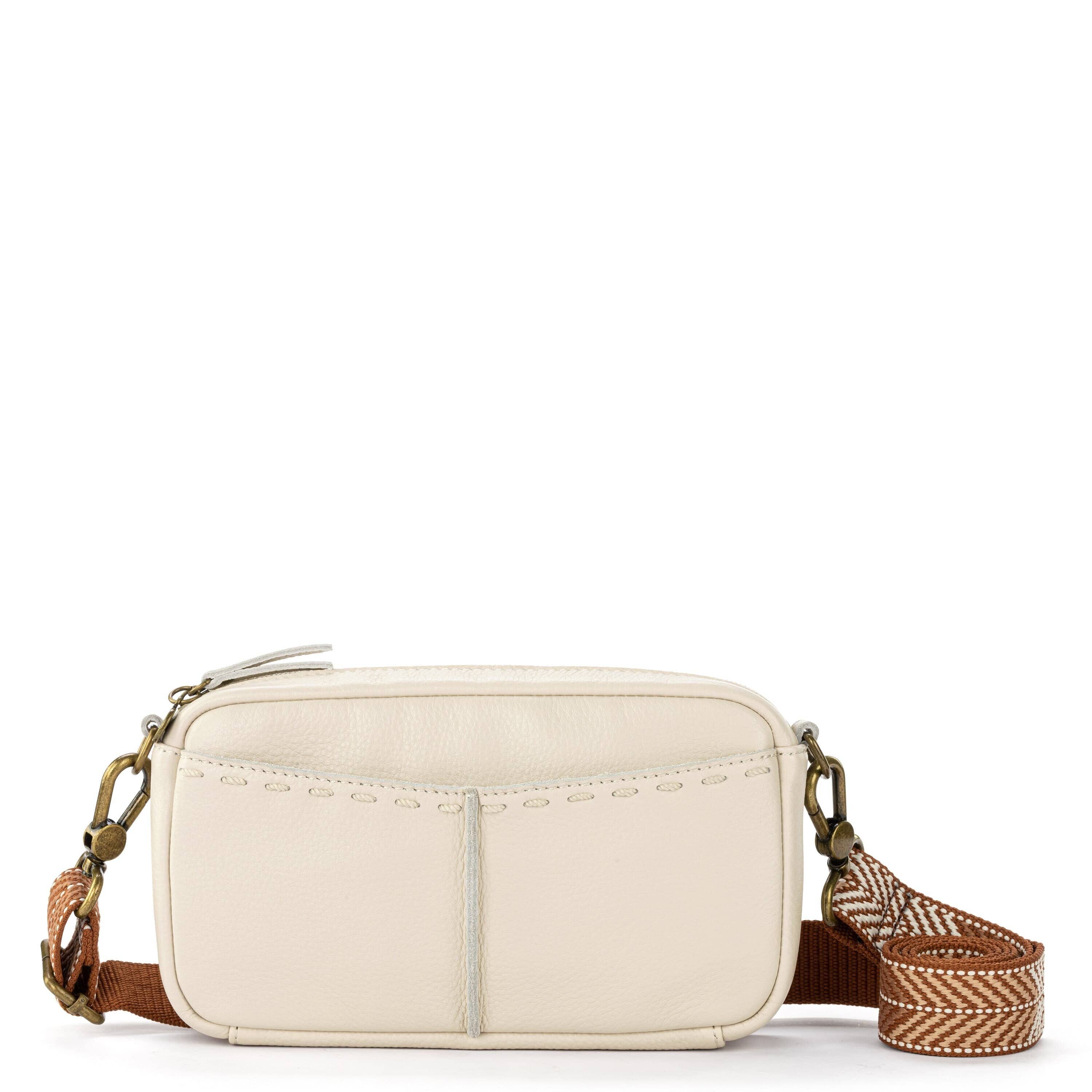 Cora Smartphone Crossbody - Leather - Stone